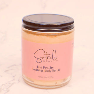 Just Peachy Foaming Body Scrub