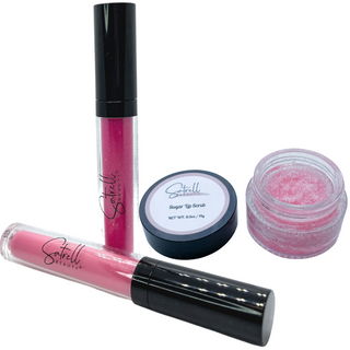 Lip Gloss and Lip Scrub set
